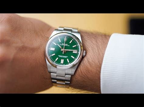 most popular green face rolex|rolex op 41 green dial.